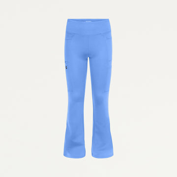 Perri ULTRAsoft Yoga Scrub Pant - Ceil Blue