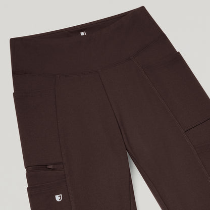 Perri Yoga Scrub Pant - Espresso