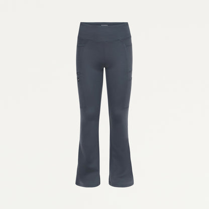 Perri UltraSOFT Yoga Scrub Pant - Carbon Gray