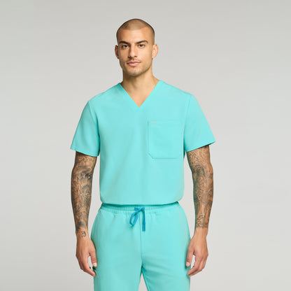 Holmes Everyday 1-Pocket Scrub Top - Surf