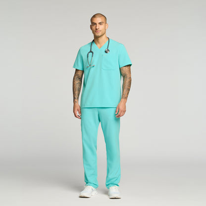 Holmes Everyday 1-Pocket Scrub Top - Surf
