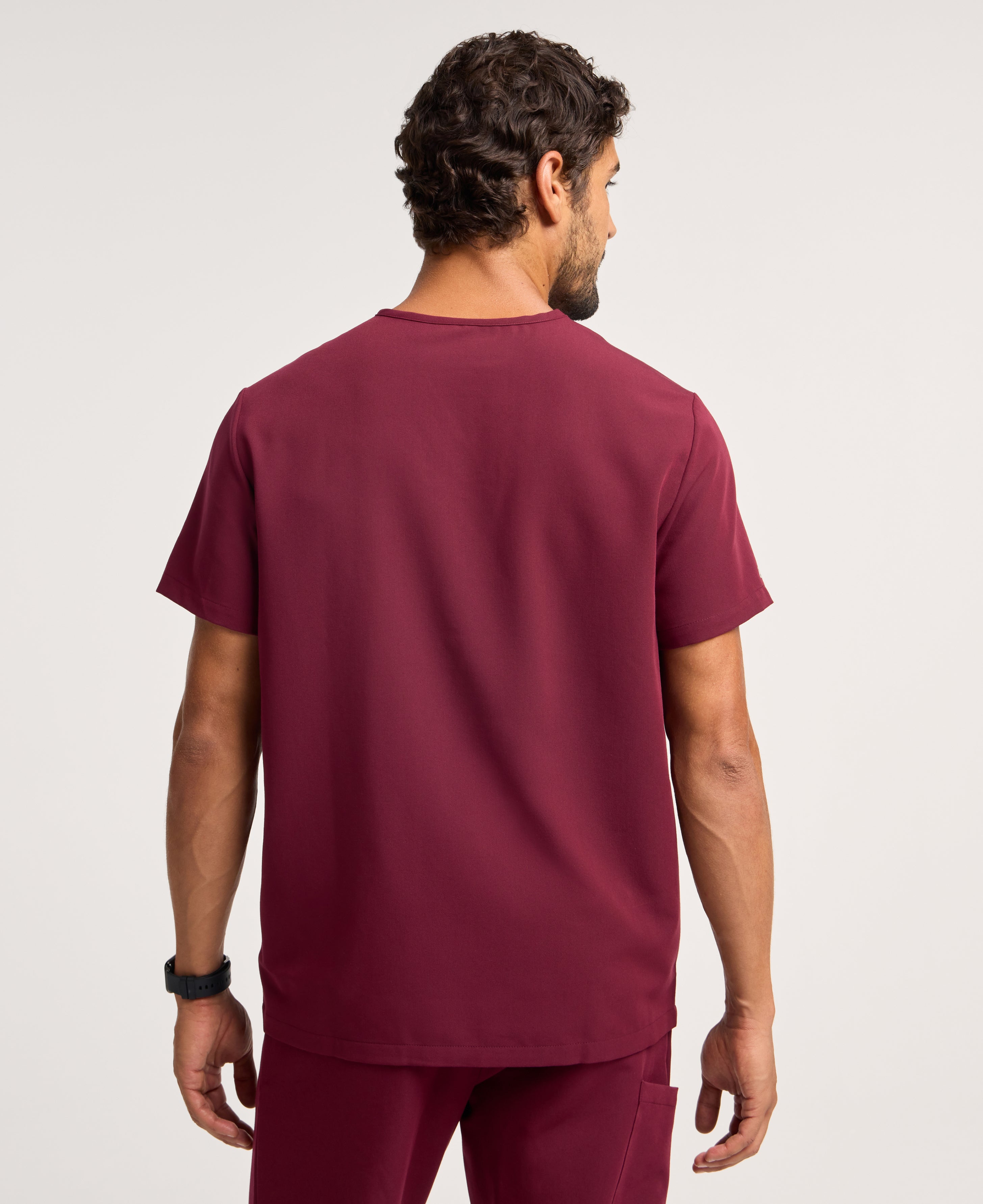 The Performance Scrub Set - Burgundy