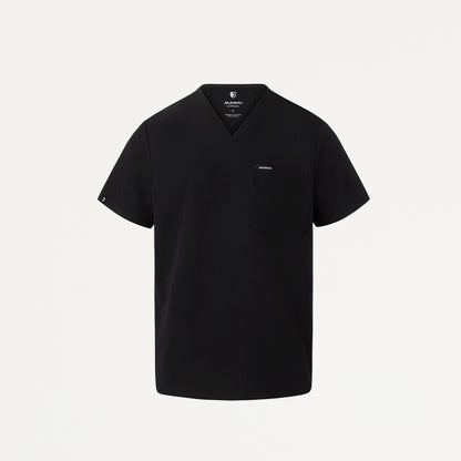 Holmes Everyday 1-Pocket Scrub Top - Black