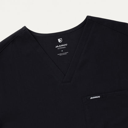 Holmes Everyday 1-Pocket Scrub Top - Black