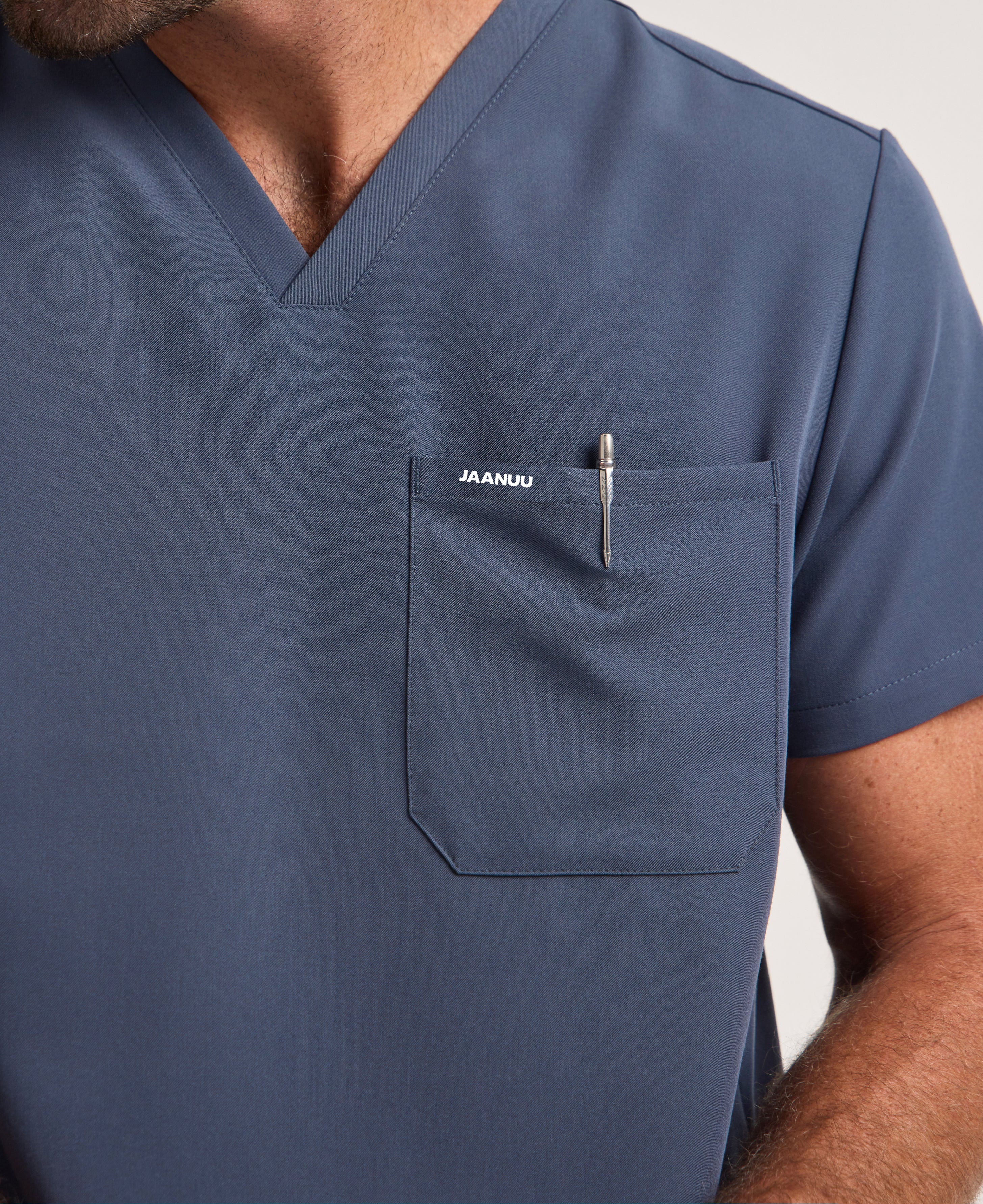 The Performance Scrub Set - Carbon Gray