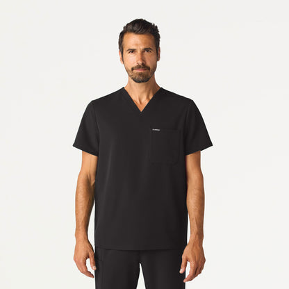 Holmes Everyday 1-Pocket Scrub Top - Charcoal
