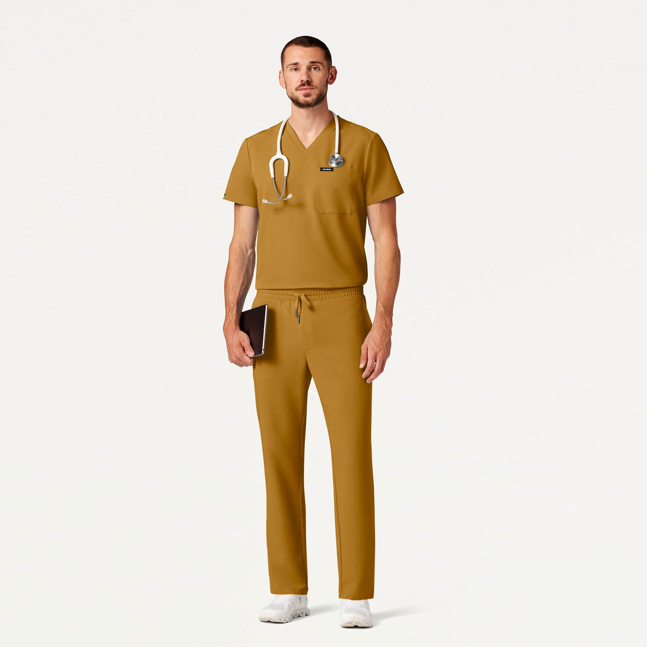 Holmes 1-Pocket Scrub Top - Cider