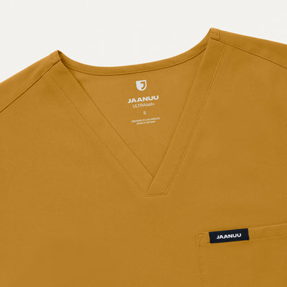 Holmes Everyday 1-Pocket Scrub Top - Cider