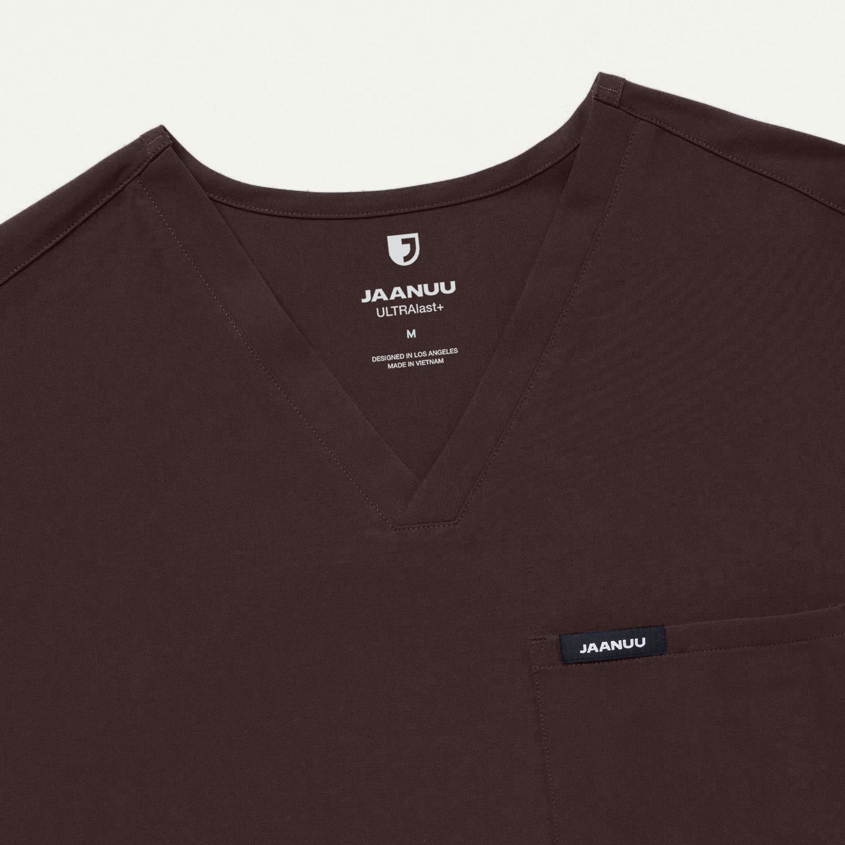 Holmes Everyday 1-Pocket Scrub Top - Espresso