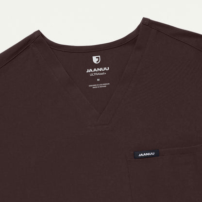 Holmes Everyday 1-Pocket Scrub Top - Espresso