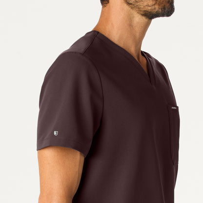 Holmes 1-Pocket Scrub Top - Espresso