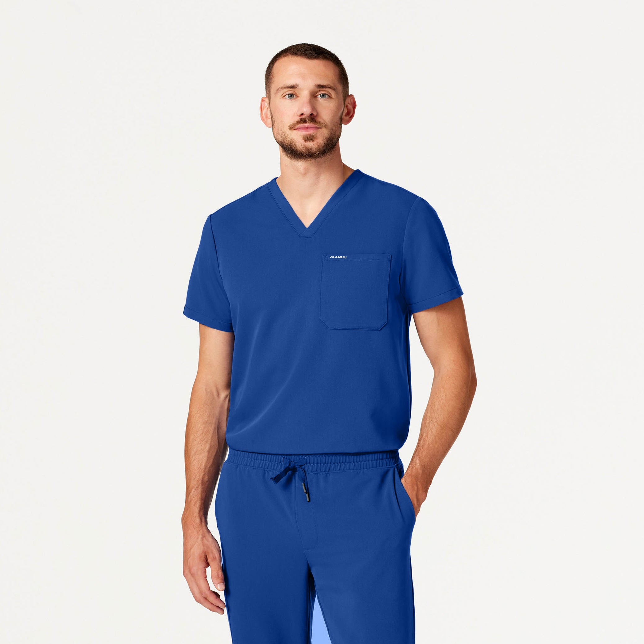 Holmes Everyday 1-Pocket Scrub Top - Galaxy