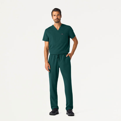 Holmes Everyday 1-Pocket Scrub Top - Midnight Green