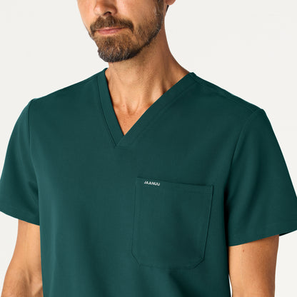 Holmes 1-Pocket Scrub Top - Midnight Green