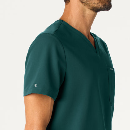 Holmes 1-Pocket Scrub Top - Midnight Green