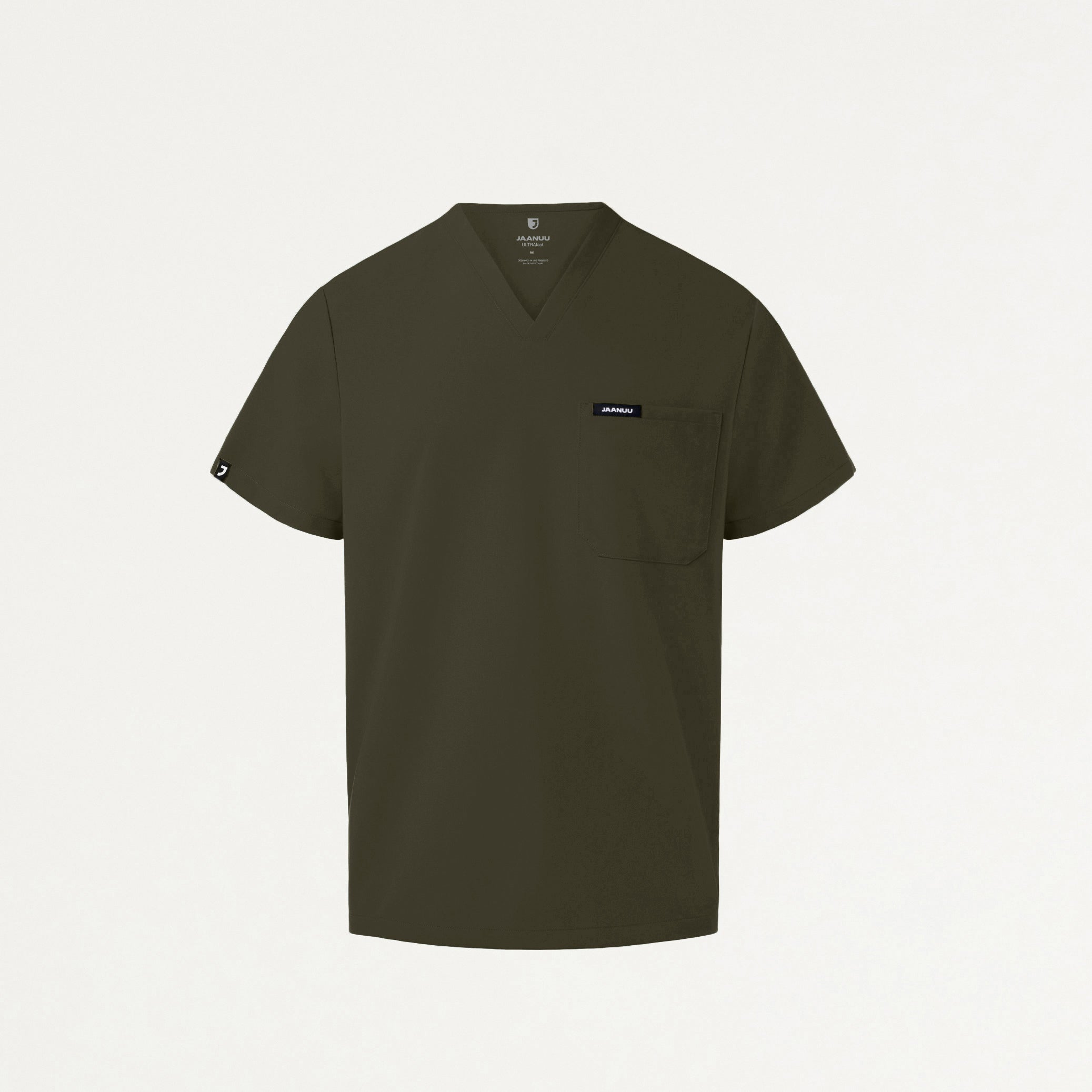 Holmes Everyday 1-Pocket Scrub Top - Deep Olive