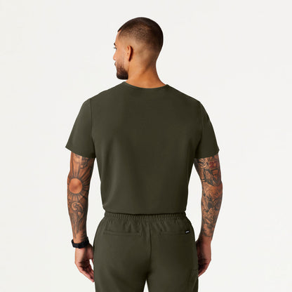 Holmes Everyday 1-Pocket Scrub Top - Deep Olive