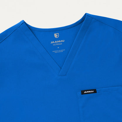 Holmes Everyday 1-Pocket Scrub Top - Royal Blue