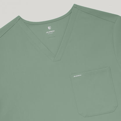 Holmes Everyday 1-Pocket Scrub Top - Sage