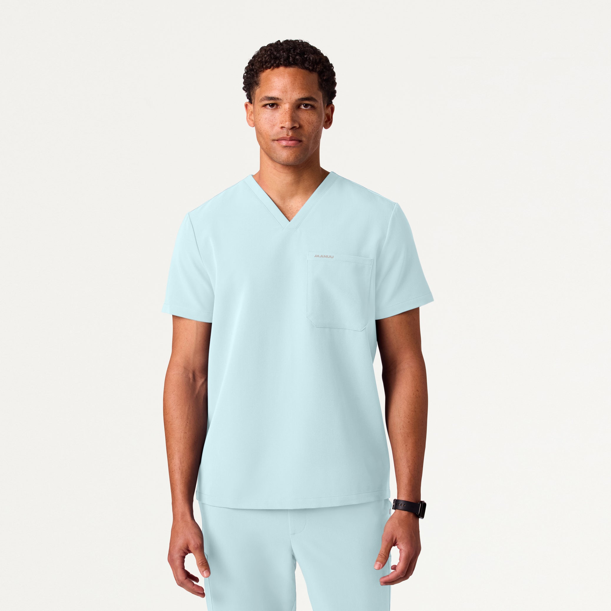 Holmes Everyday 1-Pocket Scrub Top - Sky Blue