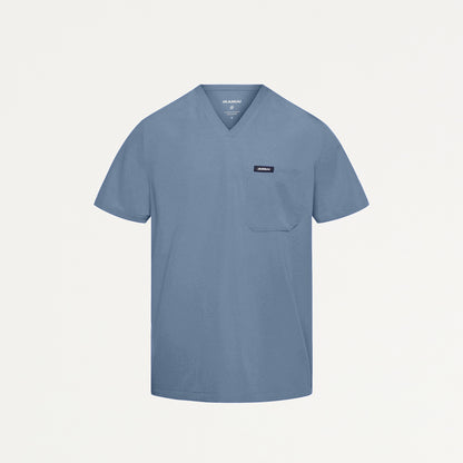 Holmes Everyday 1-Pocket Scrub Top - Storm Blue