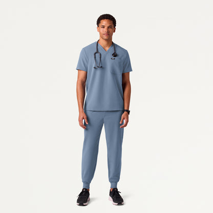 Holmes Everyday 1-Pocket Scrub Top - Storm Blue