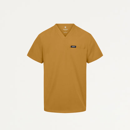 Platt 3-Pocket Scrub Top - Cider