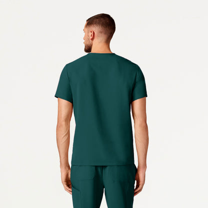 Platt 3-Pocket Scrub Top - Midnight Green