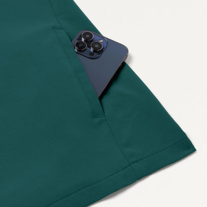 Platt 3-Pocket Scrub Top - Midnight Green