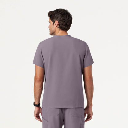 Platt 3-Pocket Scrub Top - Titanium