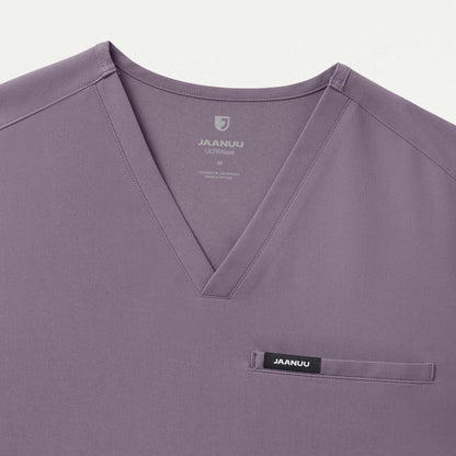 Platt 3-Pocket Scrub Top - Titanium