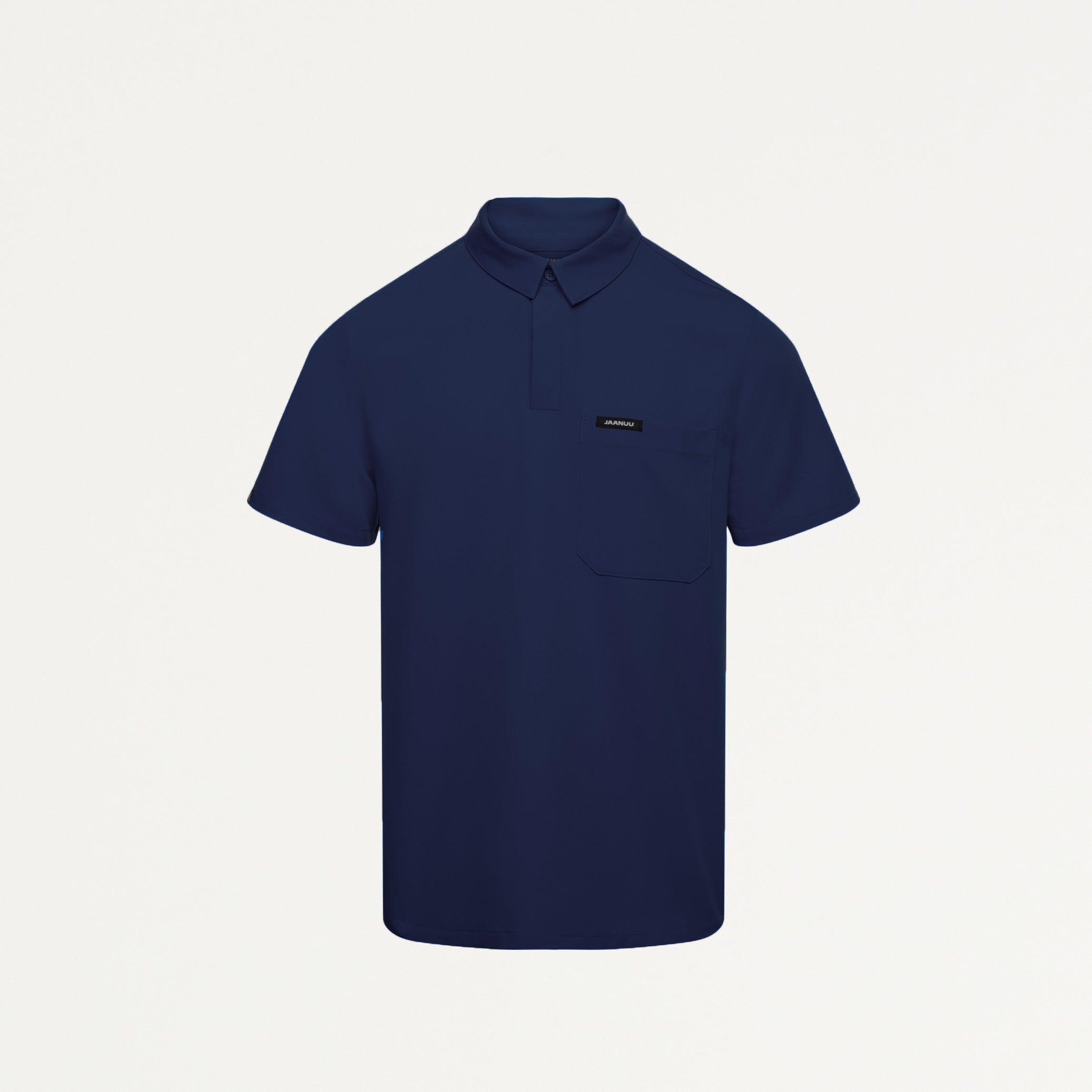 Calderon Polo Scrub Top - Midnight Navy