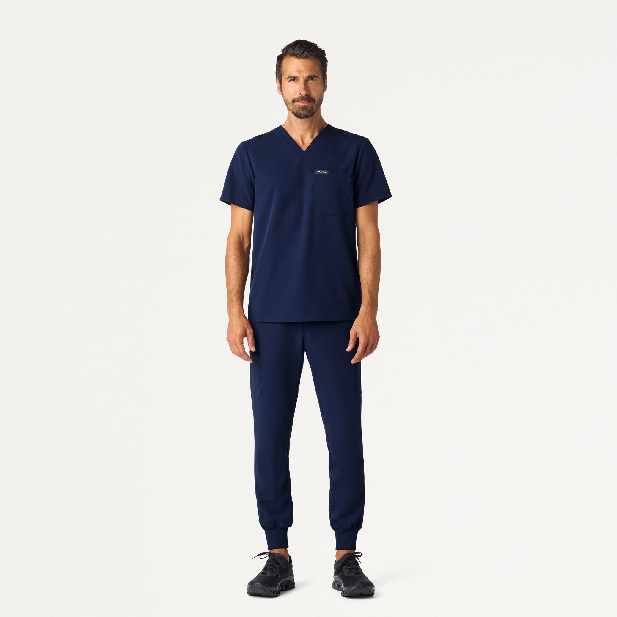 Holmes Slim Everyday 1-Pocket Scrub Top - Midnight Navy