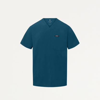 Holmes UltraLITE™ 1-Pocket Scrub Top - Caribbean Blue