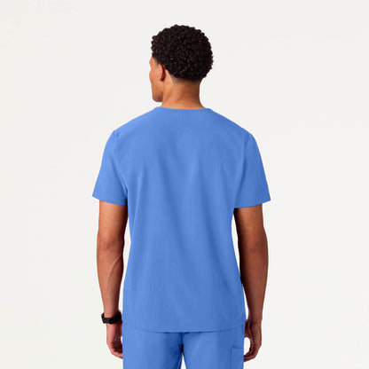 Holmes UltraLITE™ 1-Pocket Scrub Top - Ceil Blue