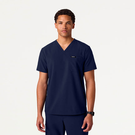 Rhys 1-Pocket Scrub Top - Midnight Navy