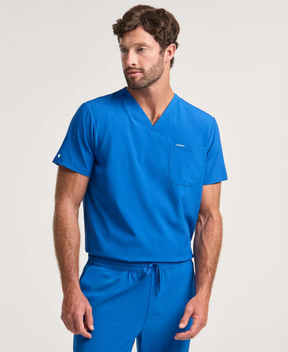 Jaanuu Rhys 1-Pocket Scrub Top in Royal Blue, product photo 2 of 6