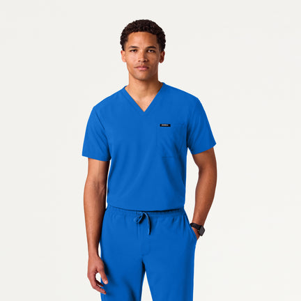 Rhys 1-Pocket Scrub Top - Royal Blue