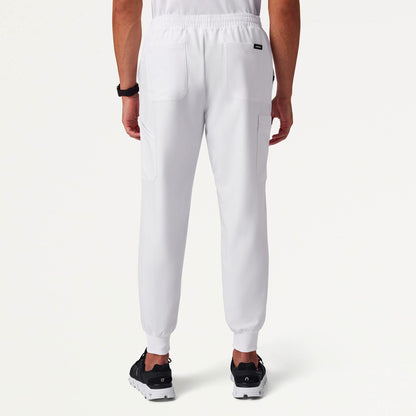 Osmo 8-Pocket Cargo Scrub Jogger - White