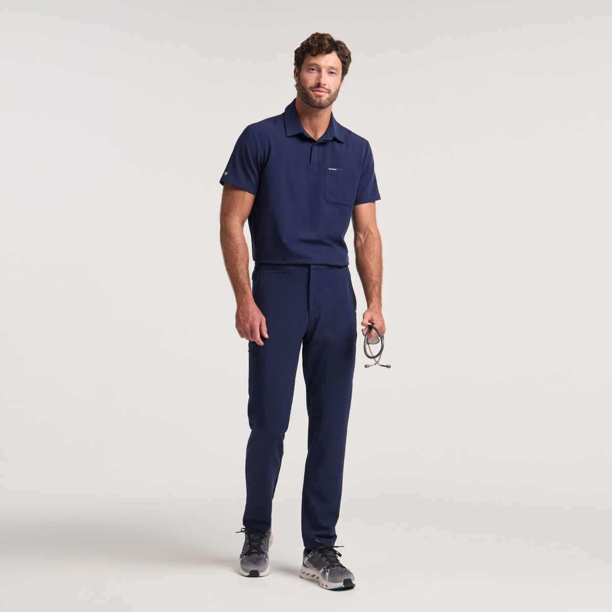 Rory Tapered 10-Pocket Scrub Pant - Midnight Navy