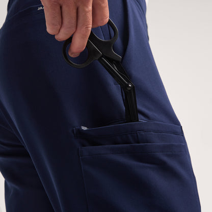 Rory Tapered 10-Pocket Scrub Pant - Midnight Navy