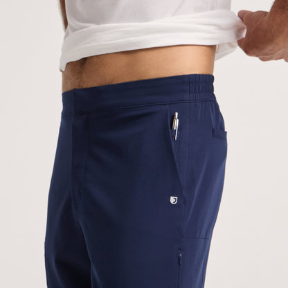 Rory Tapered 10-Pocket Scrub Pant - Midnight Navy