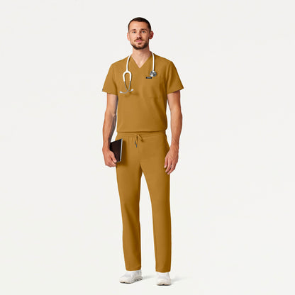 Rhodes Everyday Straight-Leg Scrub Pant - Cider