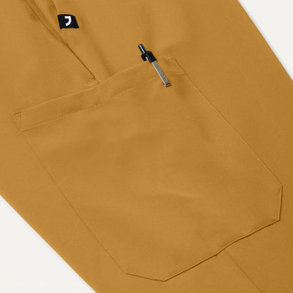 Rhodes Everyday Straight-Leg Scrub Pant - Cider