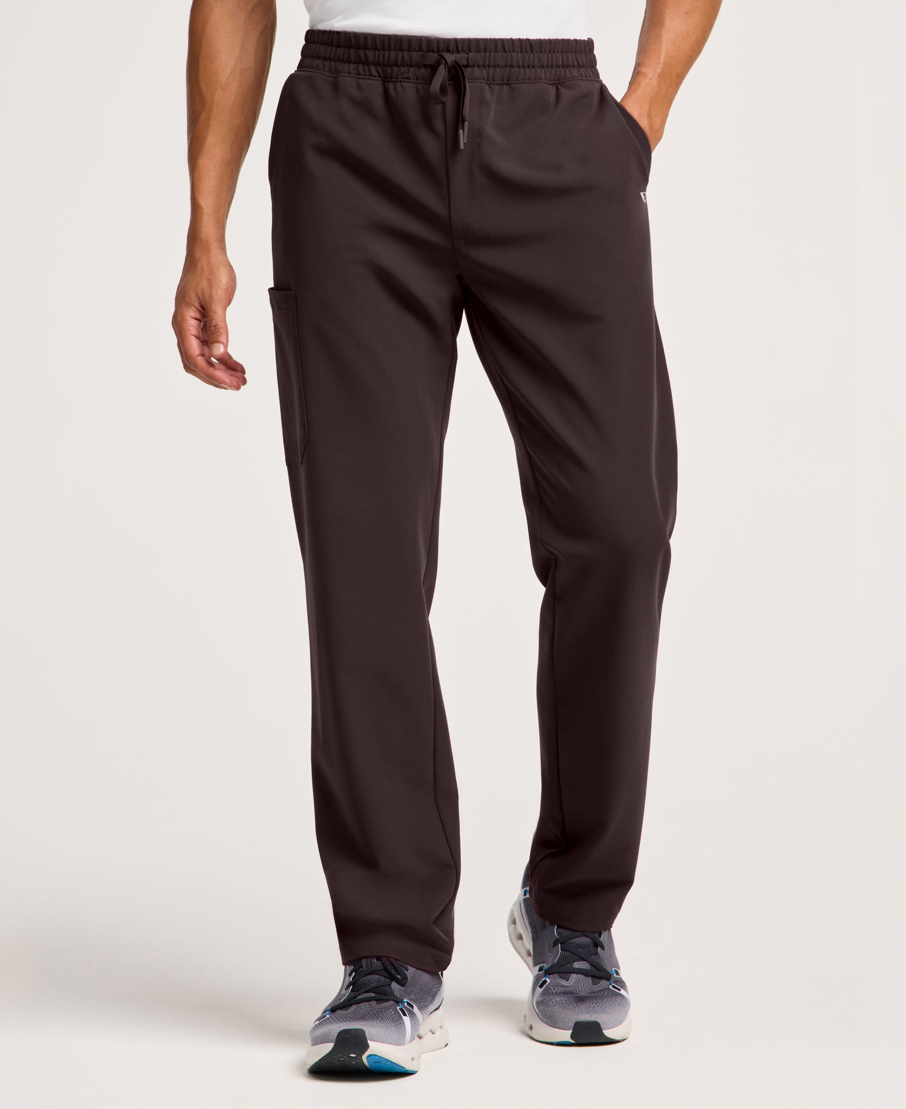Rhodes Straight-Leg Scrub Pant - Espresso