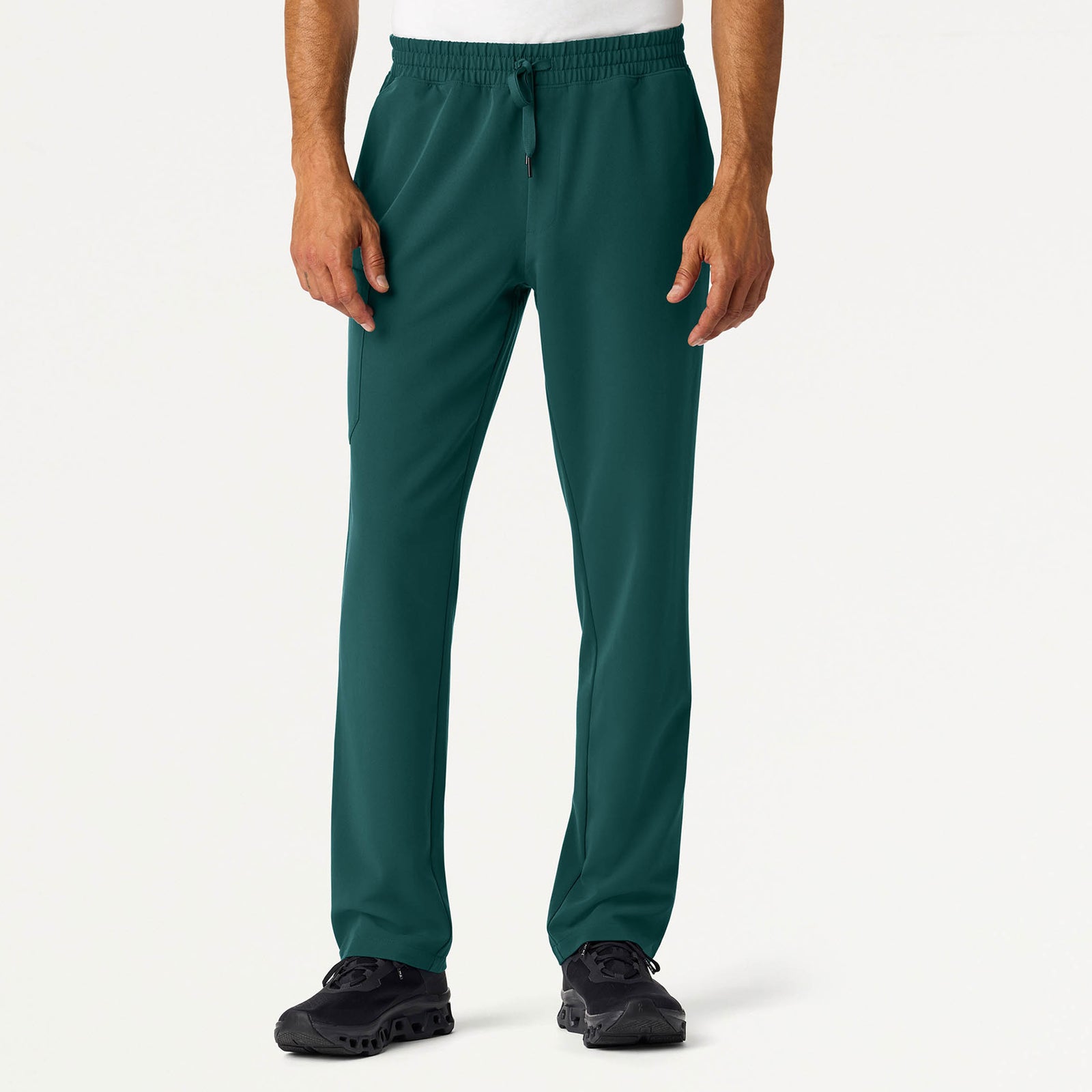 Rhodes Everyday Straight-Leg Scrub Pant - Midnight Green