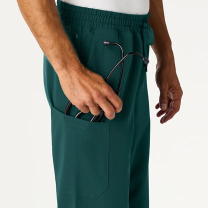 Rhodes Straight-Leg Scrub Pant - Midnight Green
