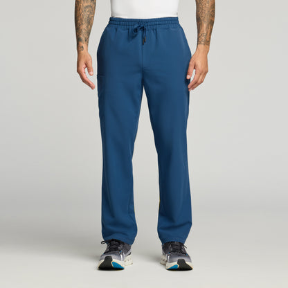 Rhodes Everyday Straight-Leg Scrub Pant - Ocean