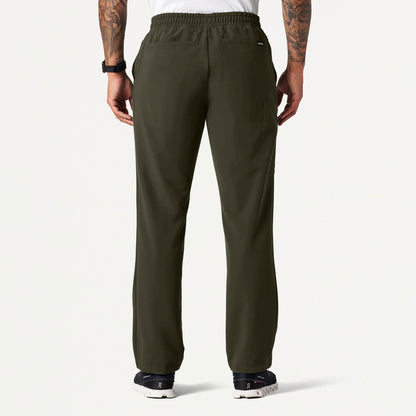 Rhodes Everyday Straight-Leg Scrub Pant - Deep Olive