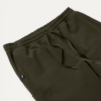 Rhodes Everyday Straight-Leg Scrub Pant - Deep Olive